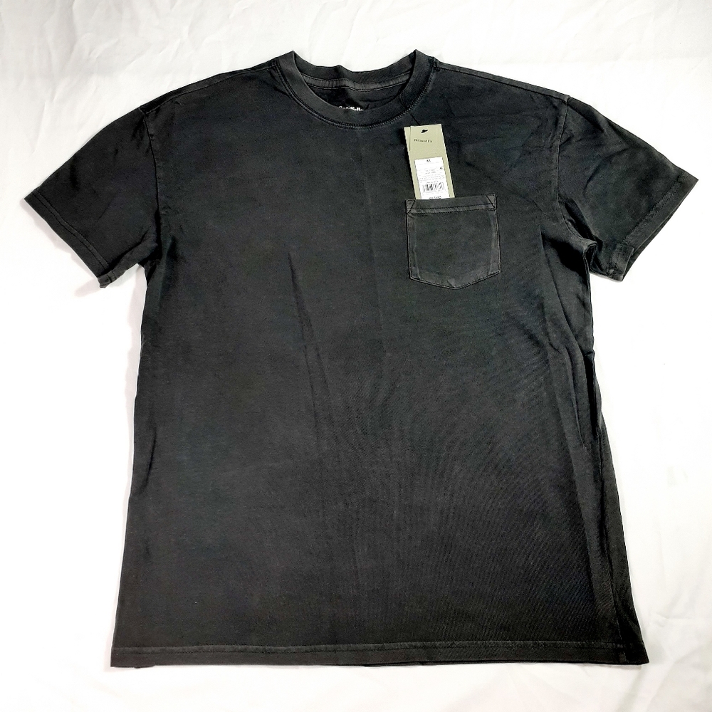 Men's Faded Black T-Shirt